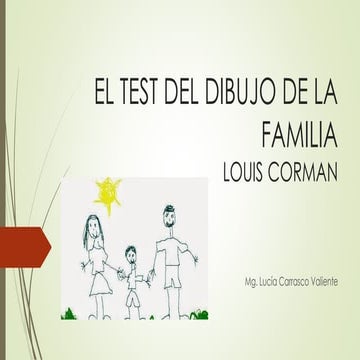 El test del dibujo de la familia de louis corman