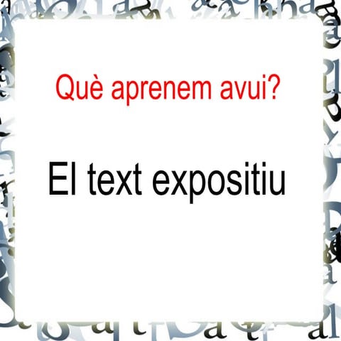 El text espositiu Nuria