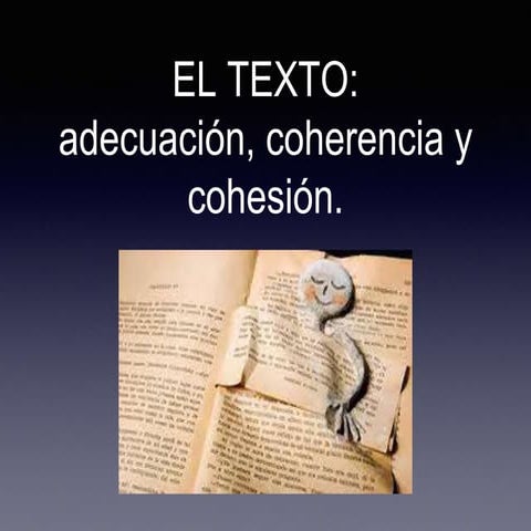 El texto