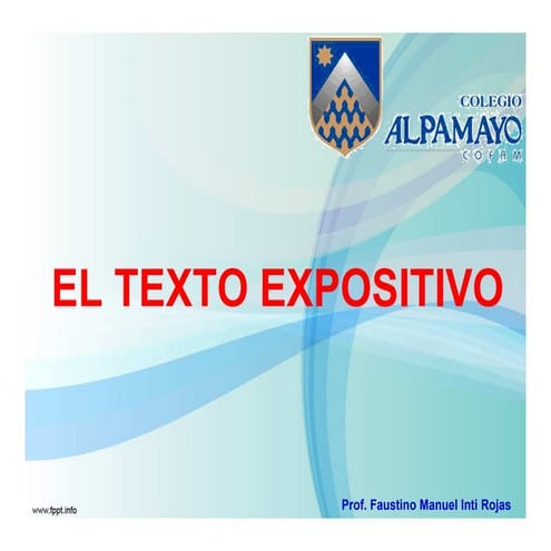 actividades para trabajar con texto expositivo | DOCX