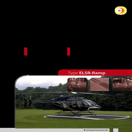 Eltherm ELSR-Ramp Heat Trace Cable - Spec Sheet