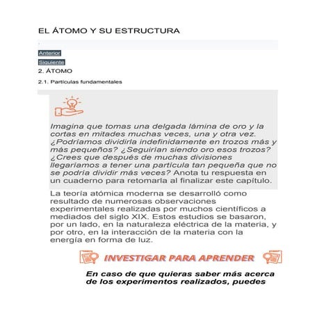 EL ÁTOMO Y SU ESTRUCTURA EN EL ESTUDIO DE LA QUIMICA.docx