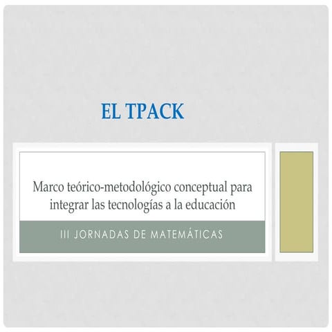 El TPACK