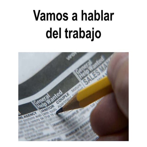El trabajo