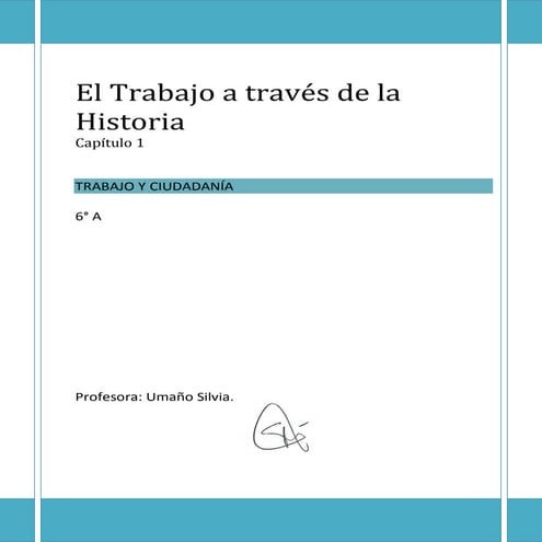 El trabajo a través de la historia | PDF