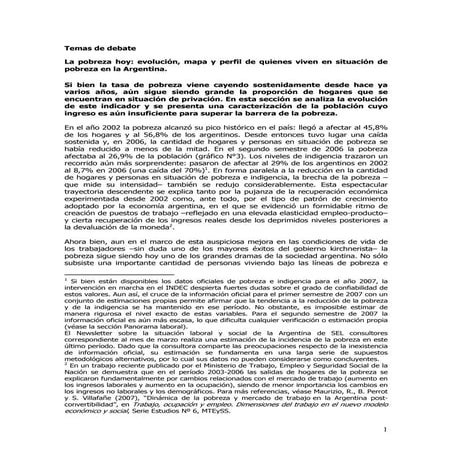 El Trabajo En La Argentina | PDF