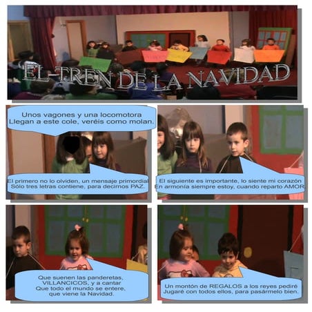 El tren de la navidad