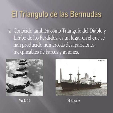 El triangulo de las Bermudas | DOCX