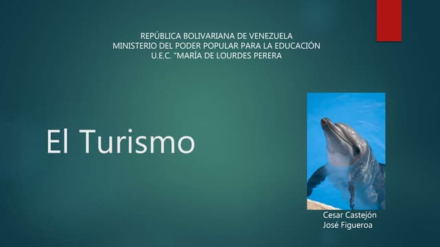 El turismo