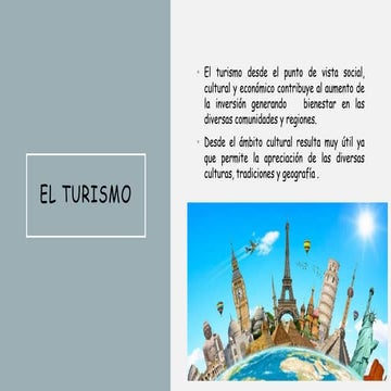 El turismo