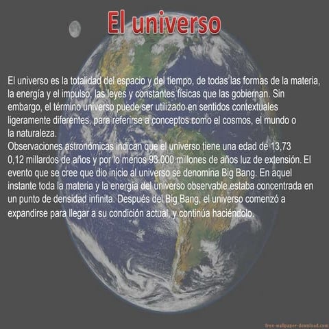 El universo