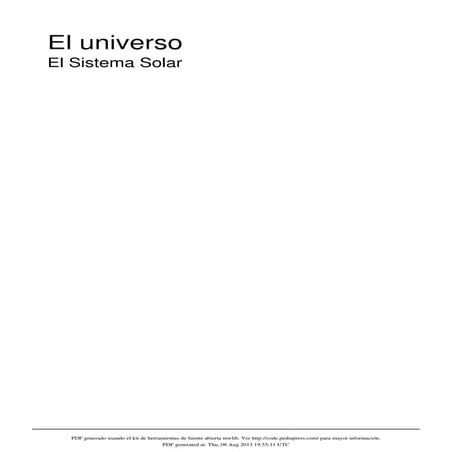 El universo