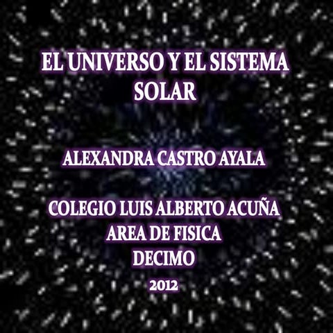 El universo