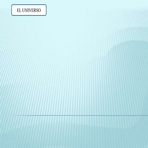 EL UNIVERSO. MAPA CONCEPTUAL. Español