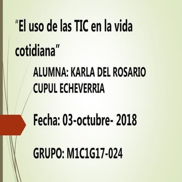 La importancia de las tic en los diferentes ámbitos laboral, educativo ...