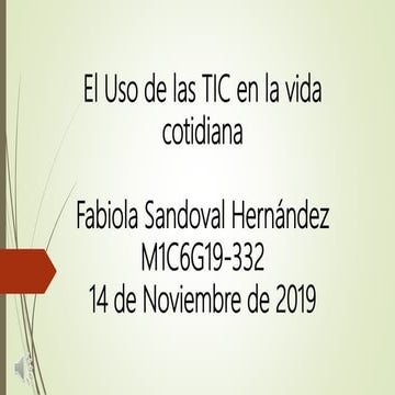 Que son las tic | PPTX
