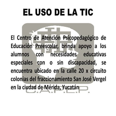 El uso de la tic