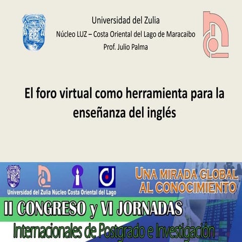 El uso del foro como herrramienta para la enseñanza del inglés