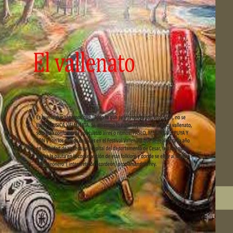 El vallenato