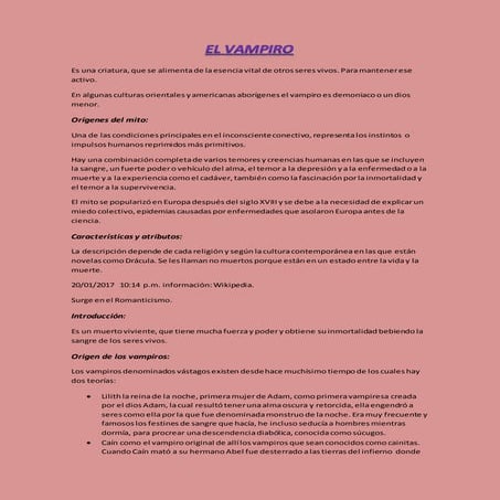 El vampiro