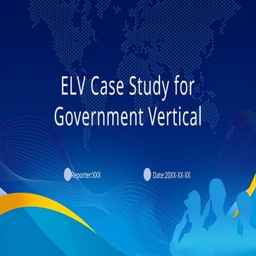 ELV Case Study for Business Portfolio Verticals