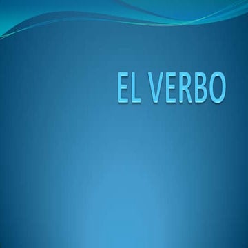 El verbo