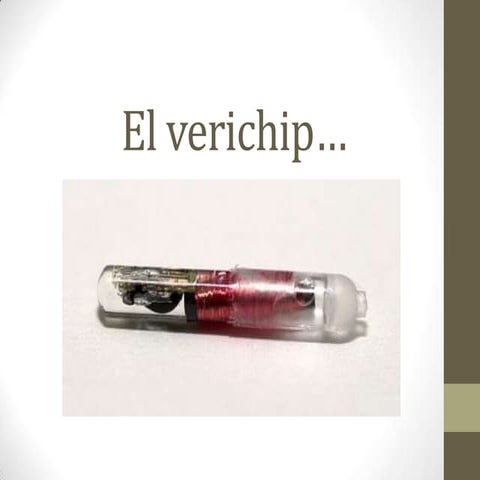 El verichip 666 | PPTX