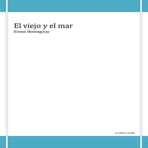El viejo y el mar