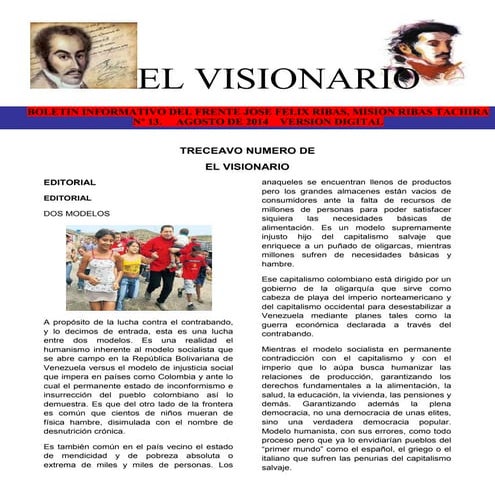 El visionario 13 