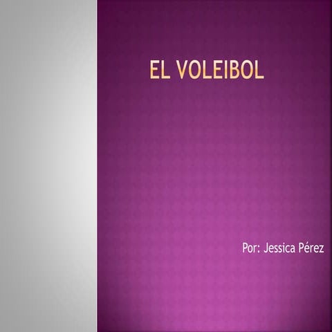 El voleibol