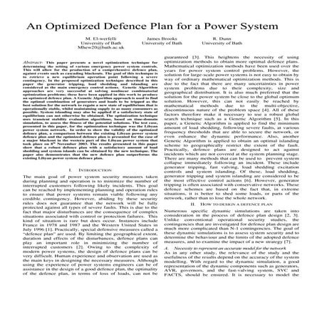 Power system security | PDF
