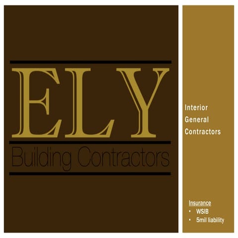 Elybuilding presentations