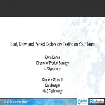 A Beginner’s Guide to Exploratory Testing | PDF