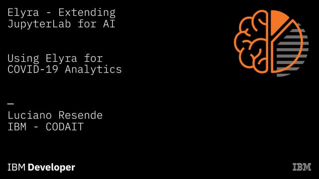 Using Elyra for COVID-19 Analytics