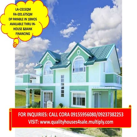 Affordable housing in Cavite rush rush for sale/brand new houses rush for sal...