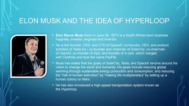 Electromagnetisms transportation (hyperloop)