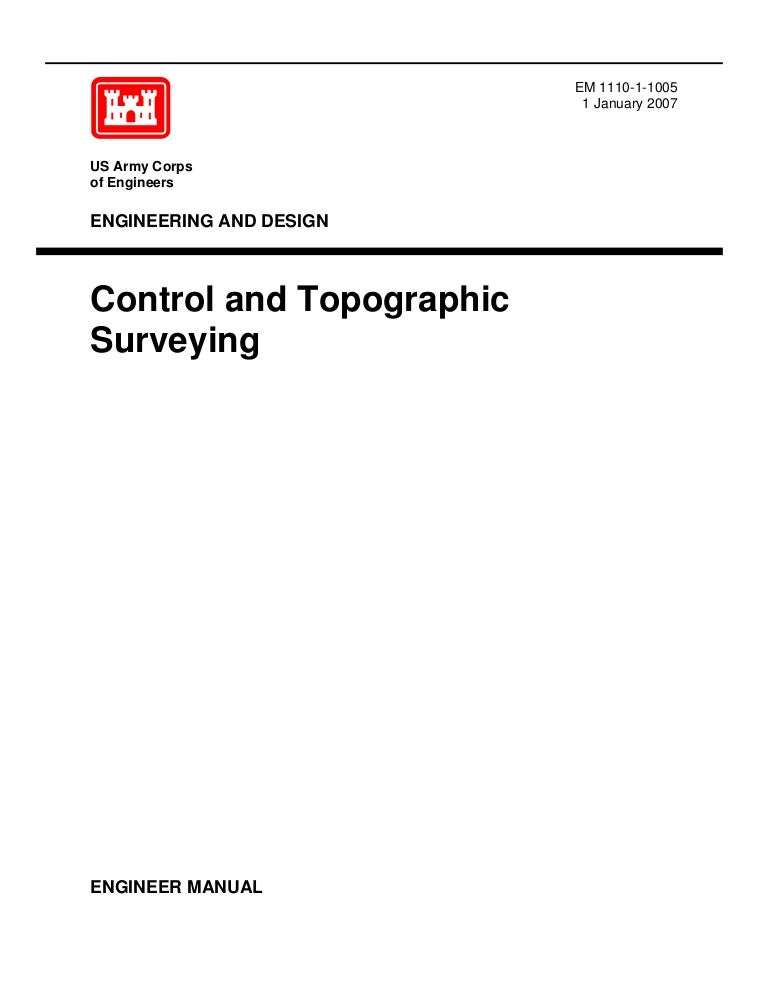 Em 1110 1 1005 Control And Topographic Surveying - 