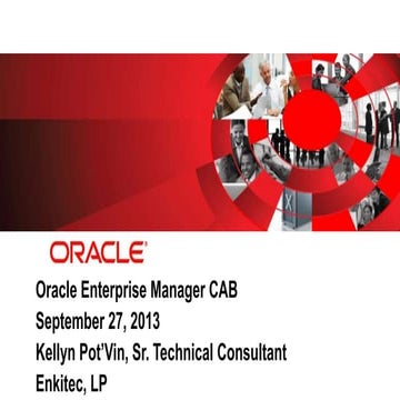 Enterprise Manager CAB 2013