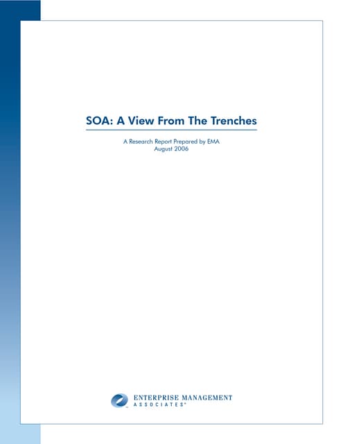 SOA A View from the Trenches