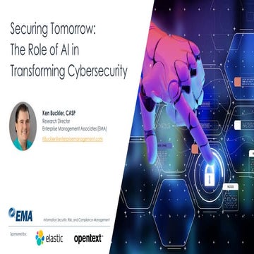 Securing Tomorrow: The Role of AI in Transforming Cybersecurity
