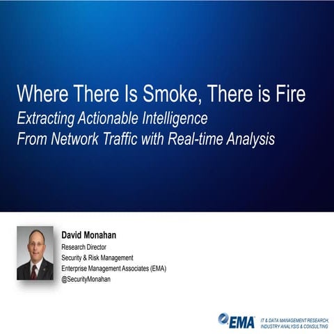 Where There Is Smoke, There is Fire: Extracting Actionable Intelligence from ...