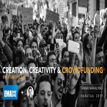 Creation, Creativity & Crowdfunding | BLAT FORUM 30 MAY 2019