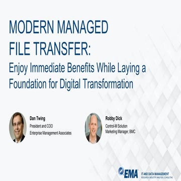 Modern Managed File Transfer
