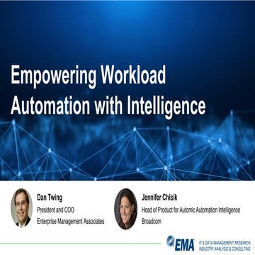 Empowering Workload Automation with Intelligence
