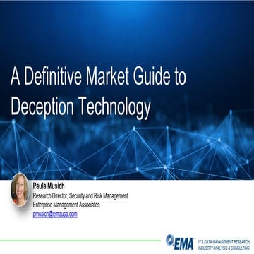A Definitive Market Guide to Deception Technology