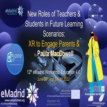 2022_06_30 «New Roles of Teachers and Students in Future Scenarios: Engaging ...