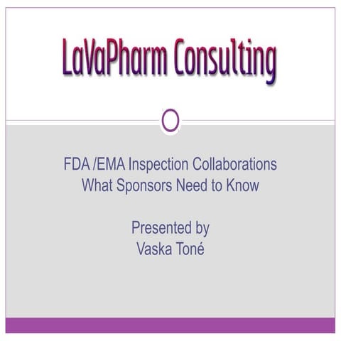 Ema fda joint inspections