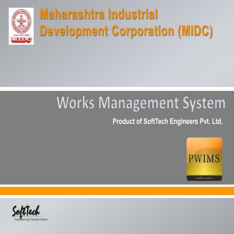 Works Management System at MIDC