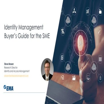 Identity Management Buyer’s Guide for the SME