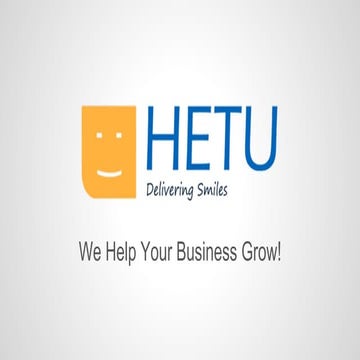 Hetu Infotech - Company Profile December 2014